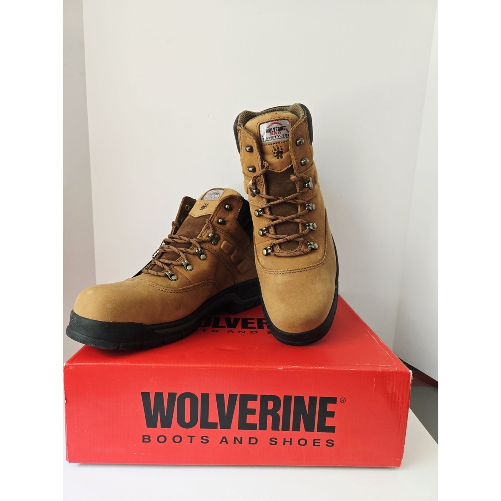 Wolverine Mens Work Boots Cirrus 6" 84910‎ brown sz 12